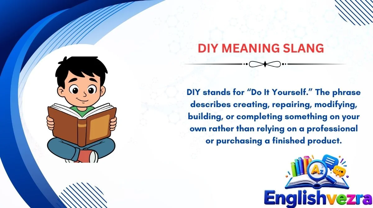 DIY Meaning Slang