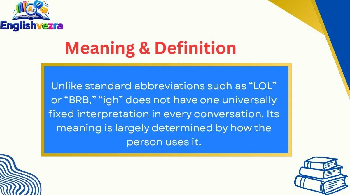 Meaning & Definition