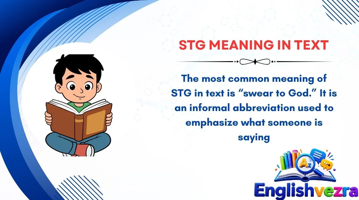 STG Meaning in Text
