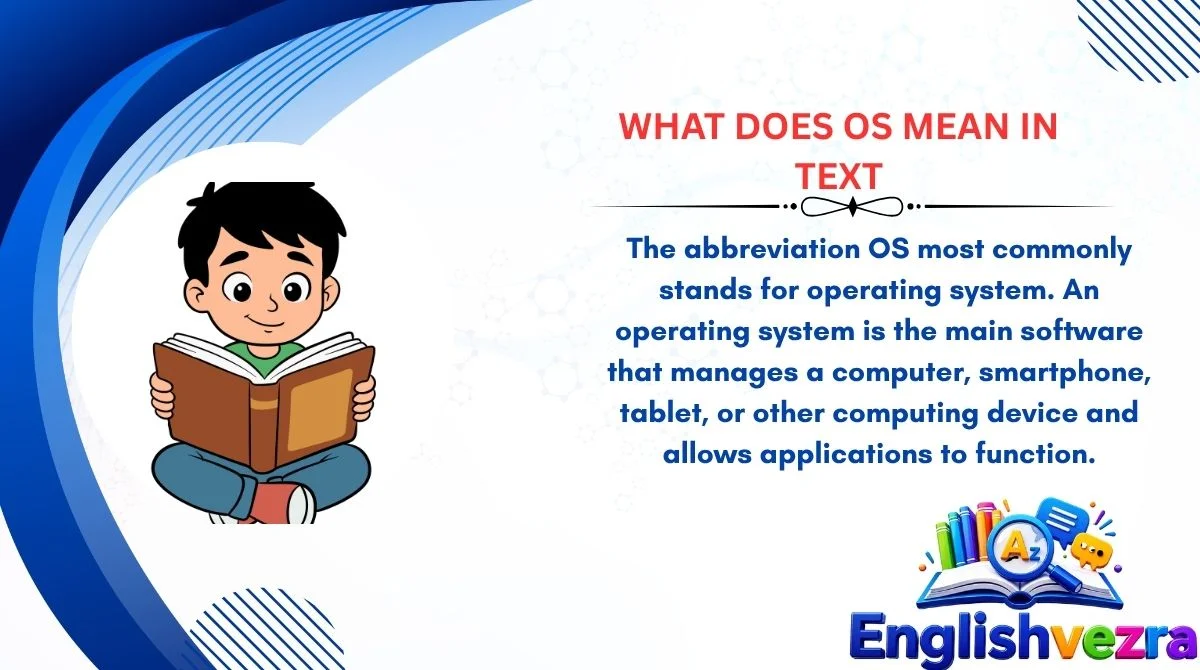 What Does OS Mean in Text