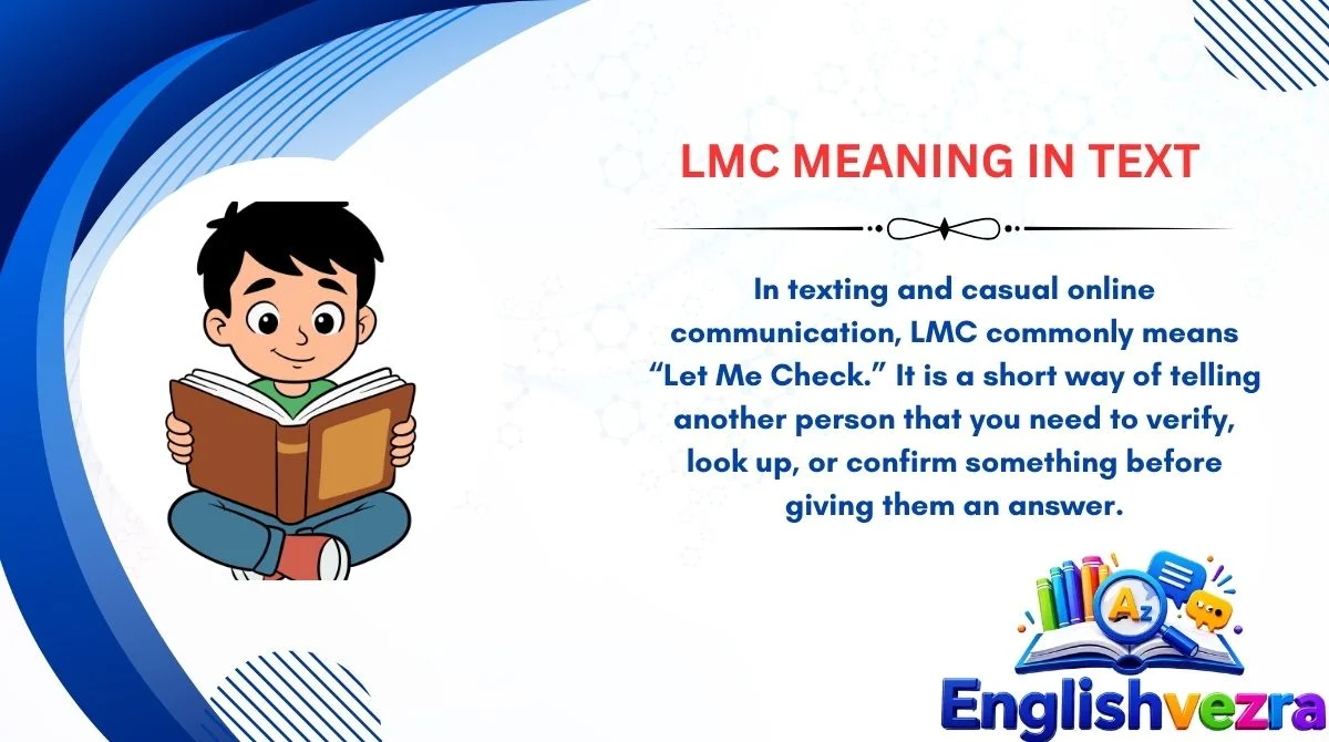 LMC Meaning in Text