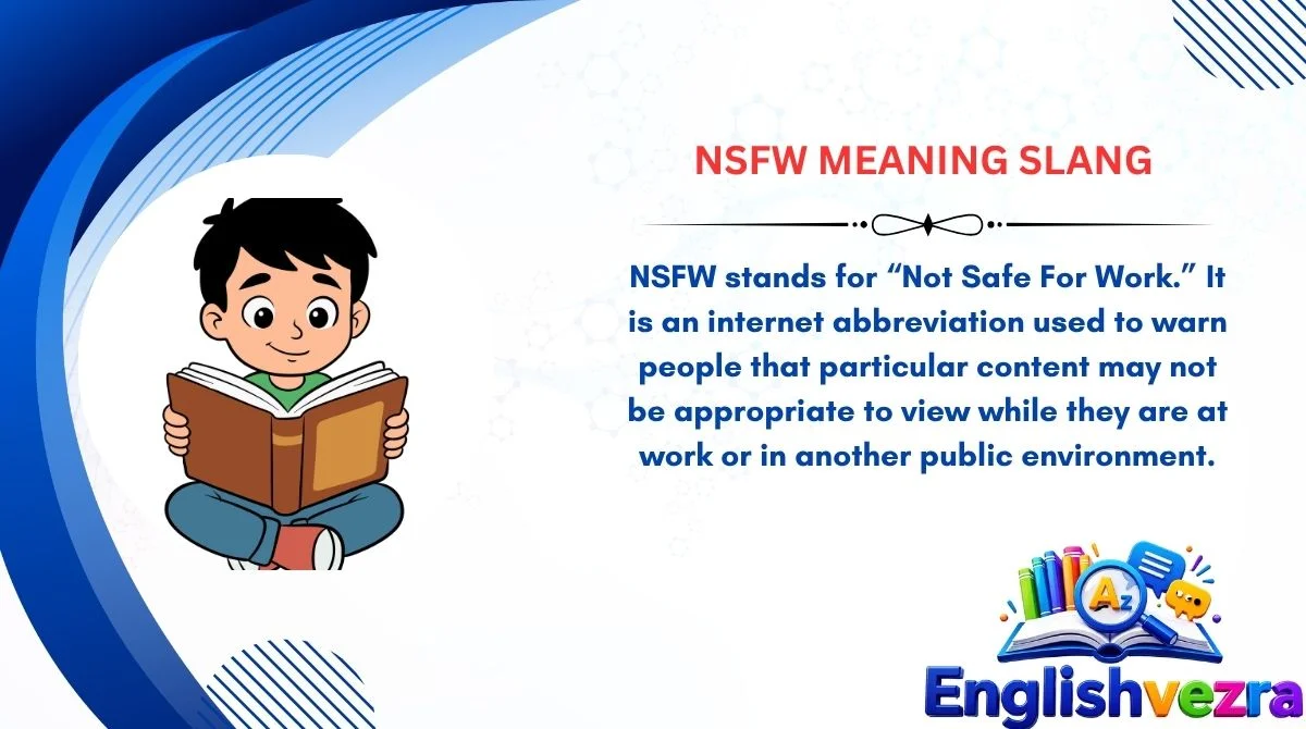 NSFW Meaning Slang