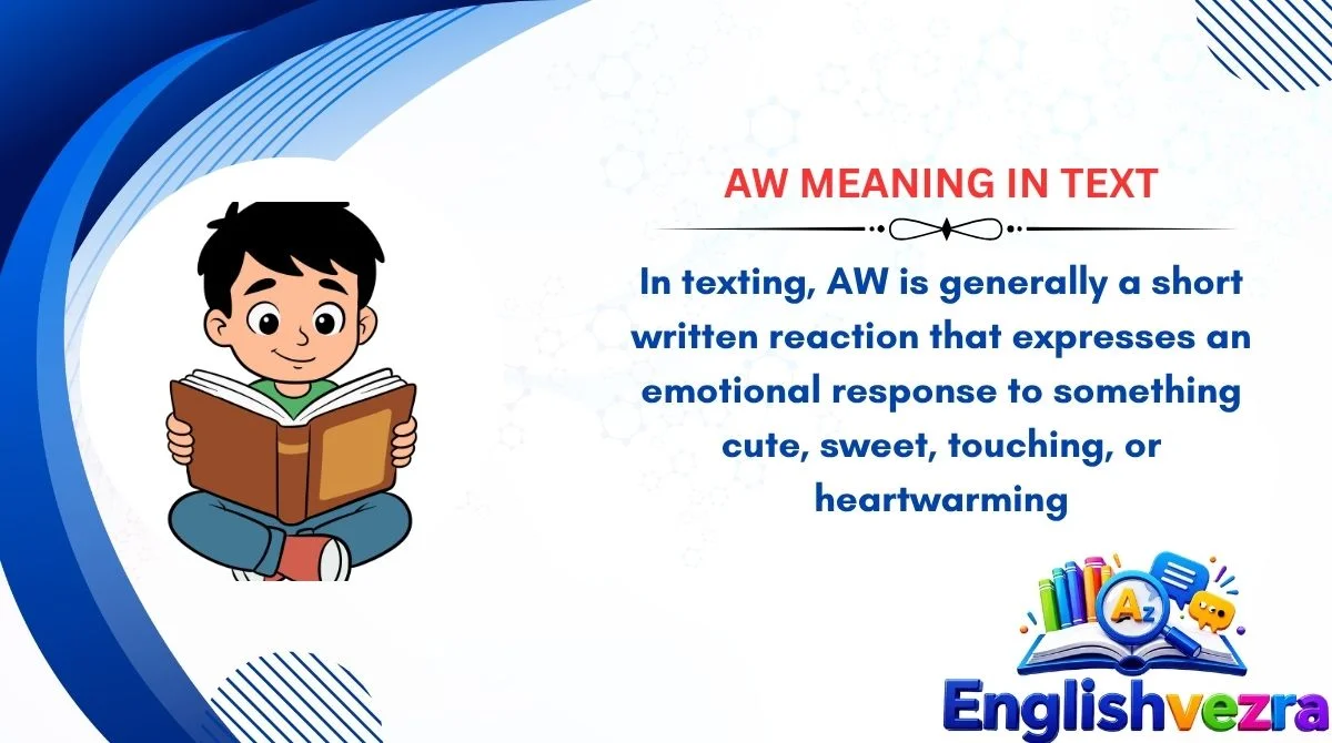 AW Meaning in Text