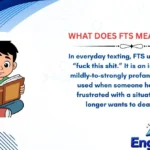 What Does FTS Mean in Text?