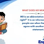 What Does IKR Mean in Text
